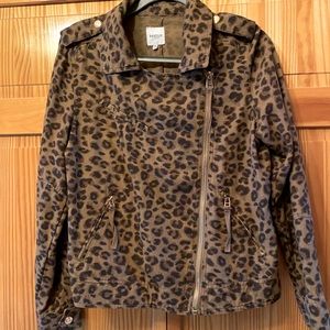 Cheetah print jacket